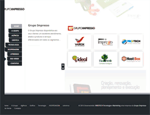 Tablet Screenshot of grupoimpresso.com